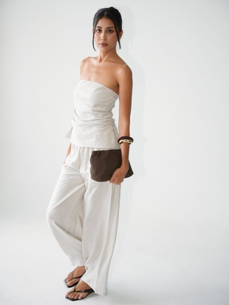 Selene Tube Top/Ecru