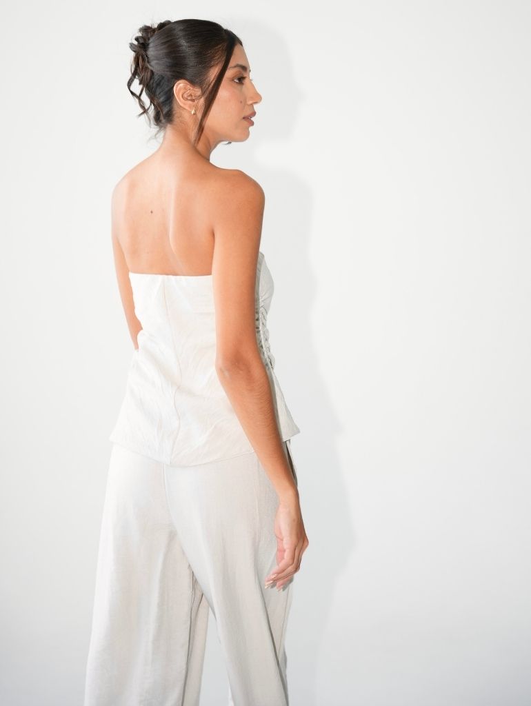 Selene Tube Top/Ecru