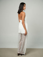 Soho Lace Pants/Off White