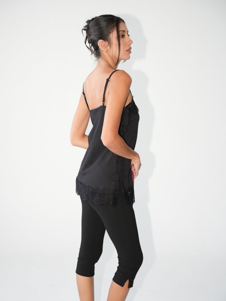 Lucia Lace Cami/Black