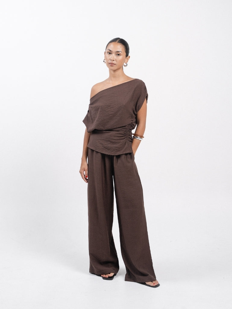 Soho Relaxed Pants/Espresso
