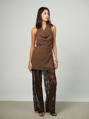 Soho Lace Pants/Espresso