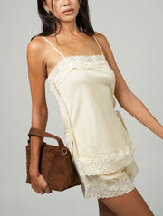 Lucia Lace Cami/Butter