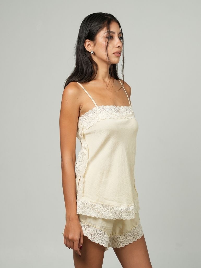 Lucia Lace Cami/Butter