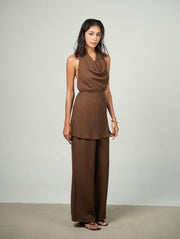 Soho Relaxed Pants/Brown