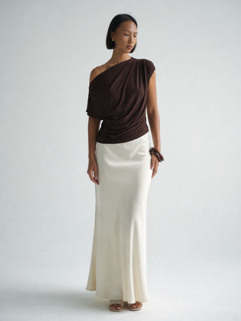 Olivia Top in Espresso