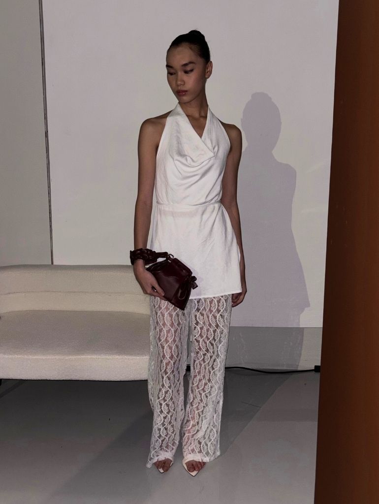 Soho Lace Pants/Off White