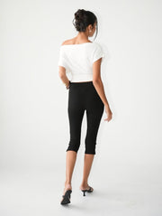 Aiko Rib Capri Pants