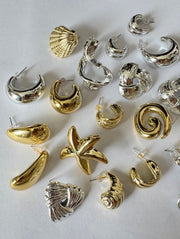 Aqua Earrings
