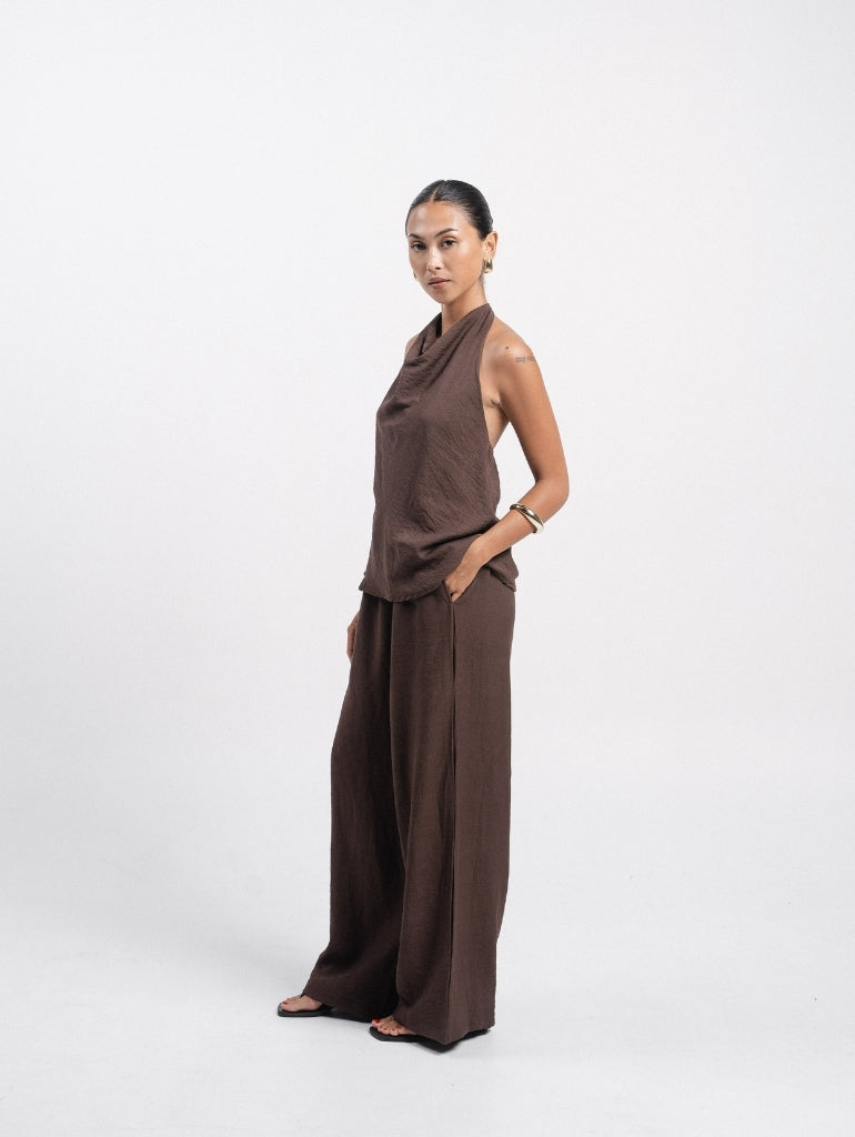 Soho Relaxed Pants/Espresso